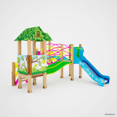 Детский игровой комплекс «На лугу»